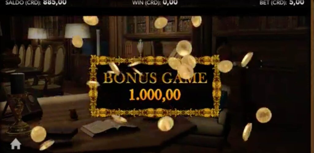 Screenshot showing player won $1000 from bonus game in Super Clue