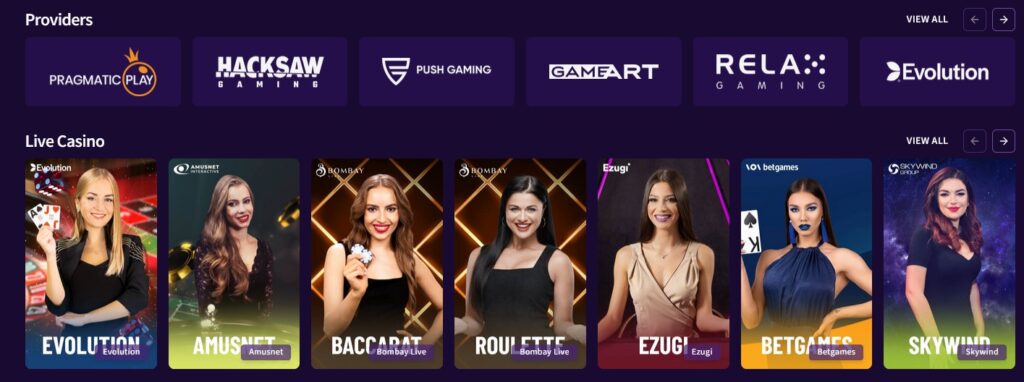 Haz Casino Live Games 1