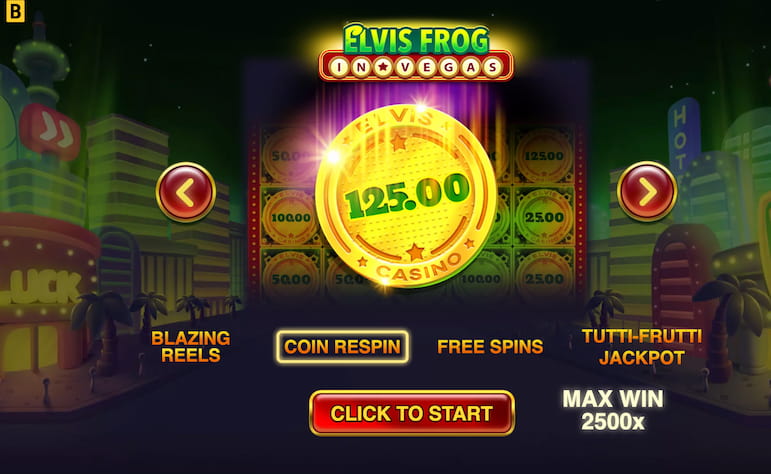 Elvis Frog in Vegas