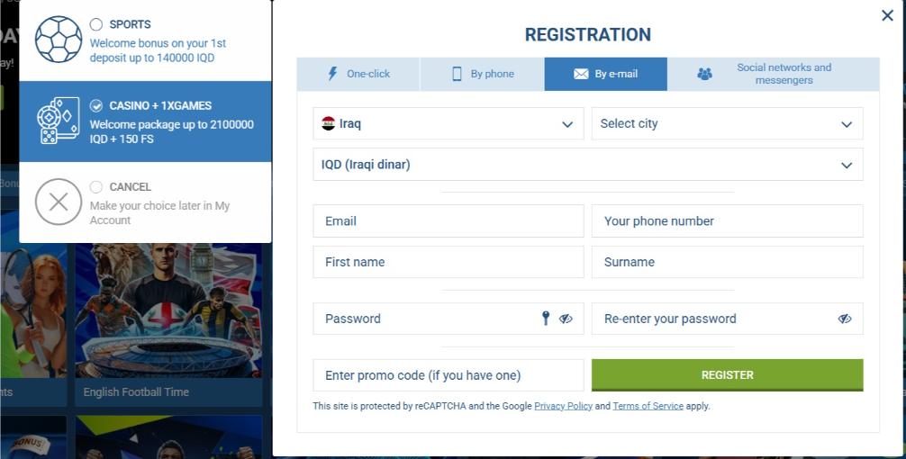 1xbet-registration