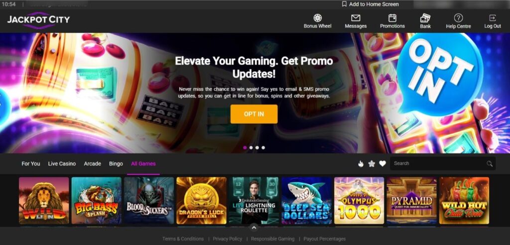 jackpot-city-casino-interface