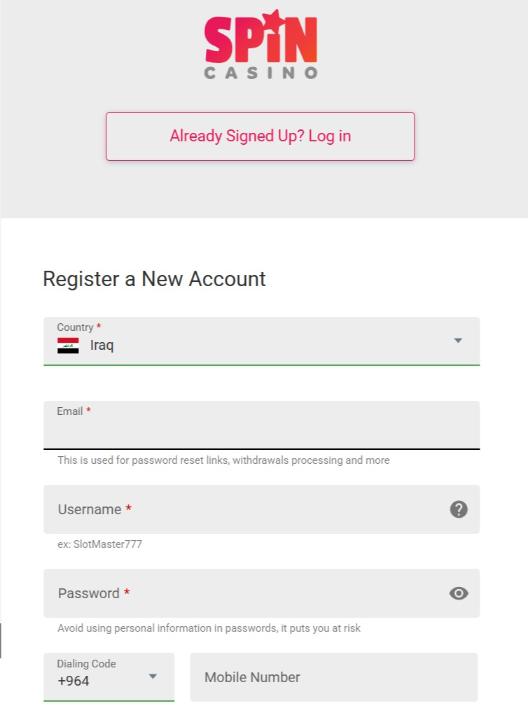 spin-casino-registration