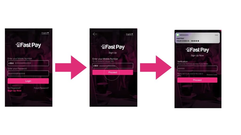 fastpay ewallet registration