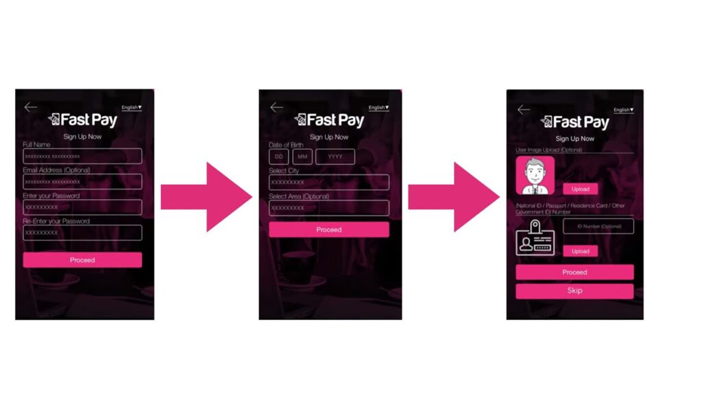 fastpay registration