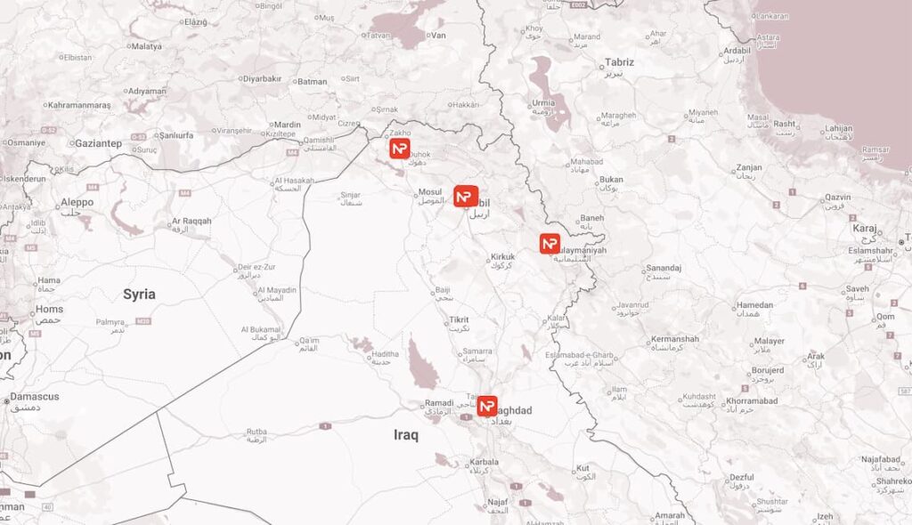 nasspay locations in iraq