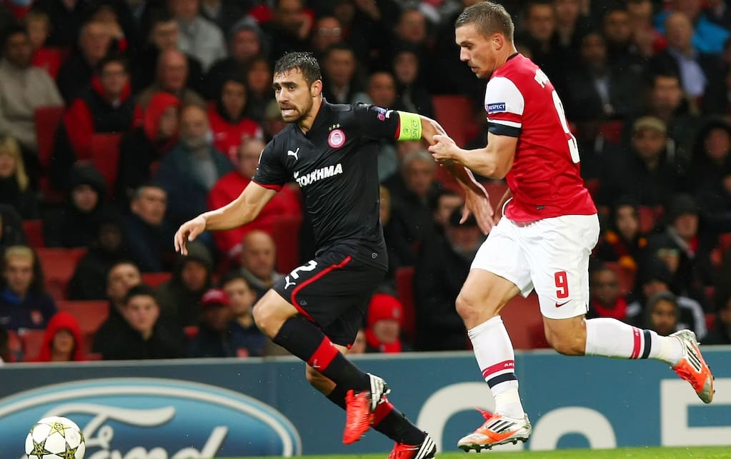 Arsenal vs Olympiacos Head-to-Head Record