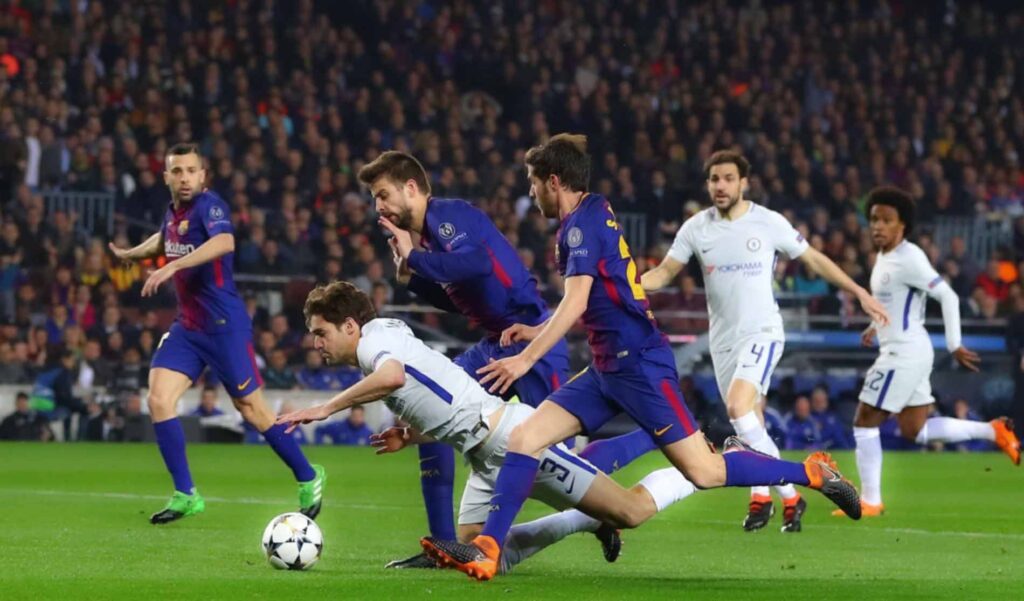 Chelsea vs Barcelona game