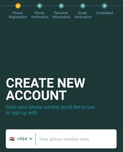 zicharge create a new account