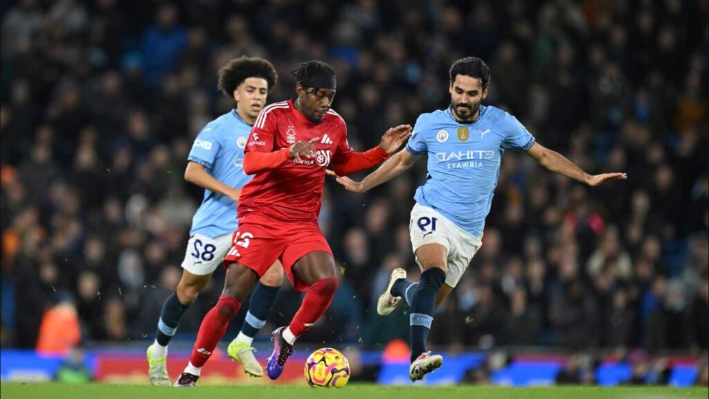 Manchester City vs Nottingham Forest