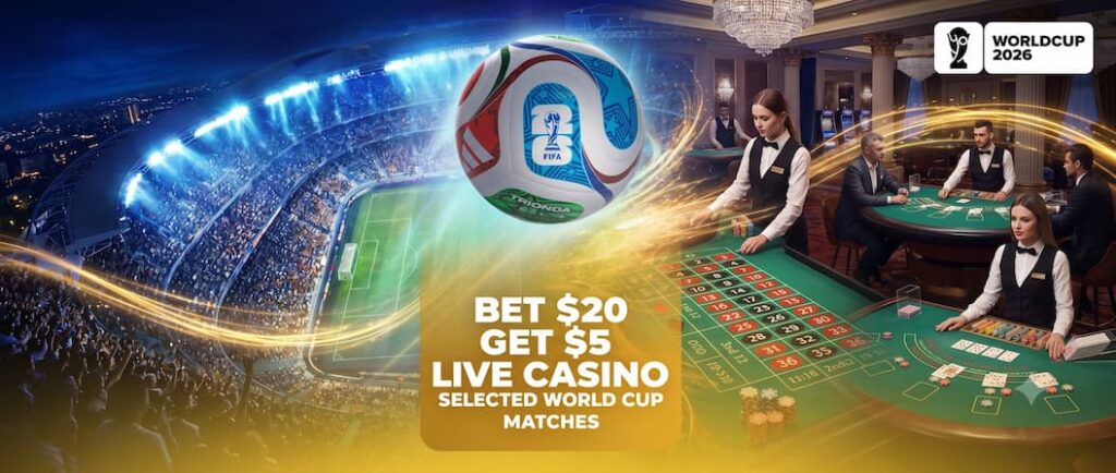 Betfinal Live Casino World Cup Bonus
